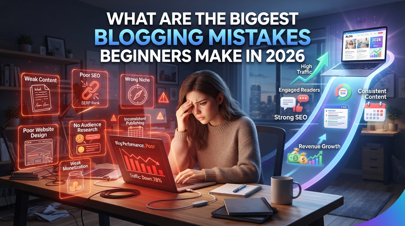 What Are the Biggest Blogging Mistakes Beginners Make in 2026