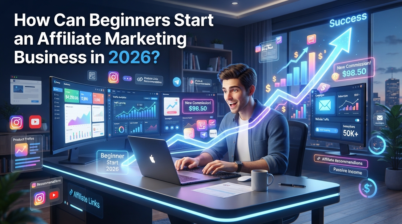 How Can Beginners Start an Affiliate Marketing Business in 2026