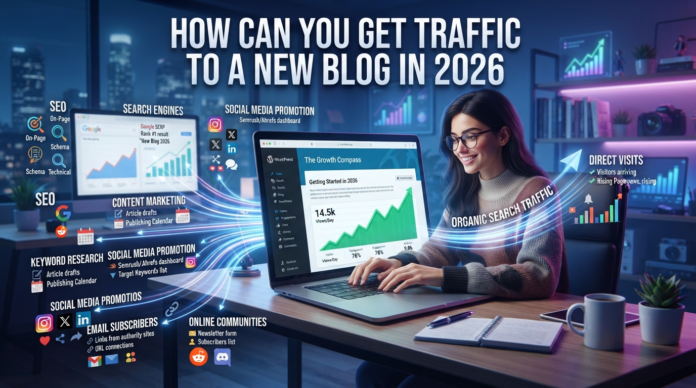 How Can You Get Traffic to a New Blog in 2026