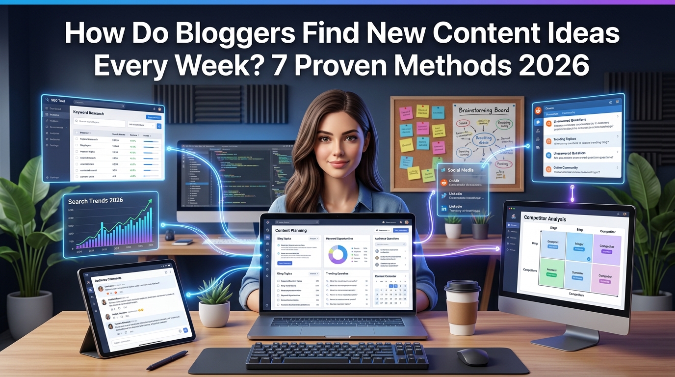 How Do Bloggers Find New Content Ideas Every Week 7 Proven Methods 2026