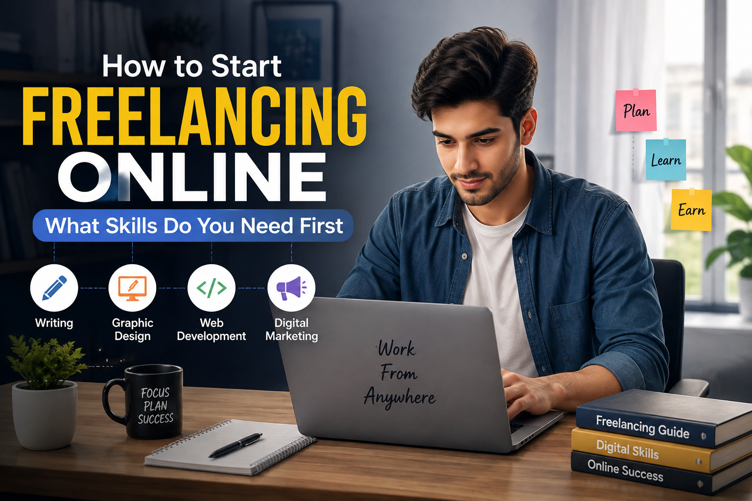 How to Start Freelancing Online What Skills Do You Need First