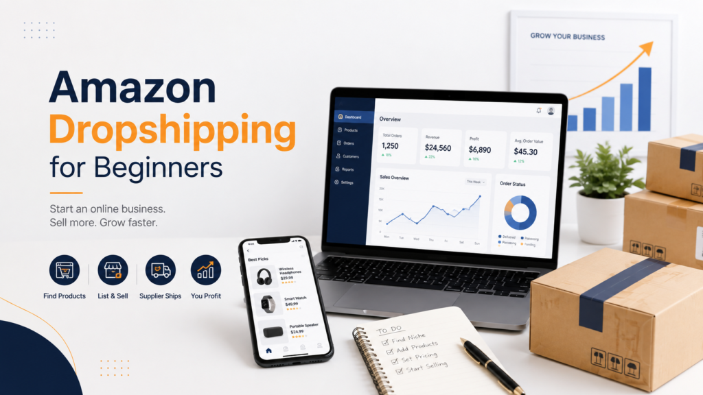How to Start Dropshipping on Amazon in 2026 Complete Beginner’s Guide