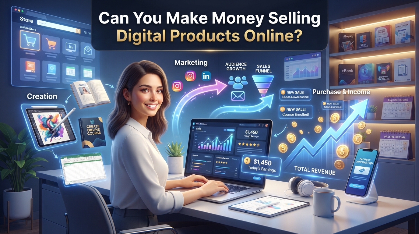 Can You Make Money Selling Digital Products Online