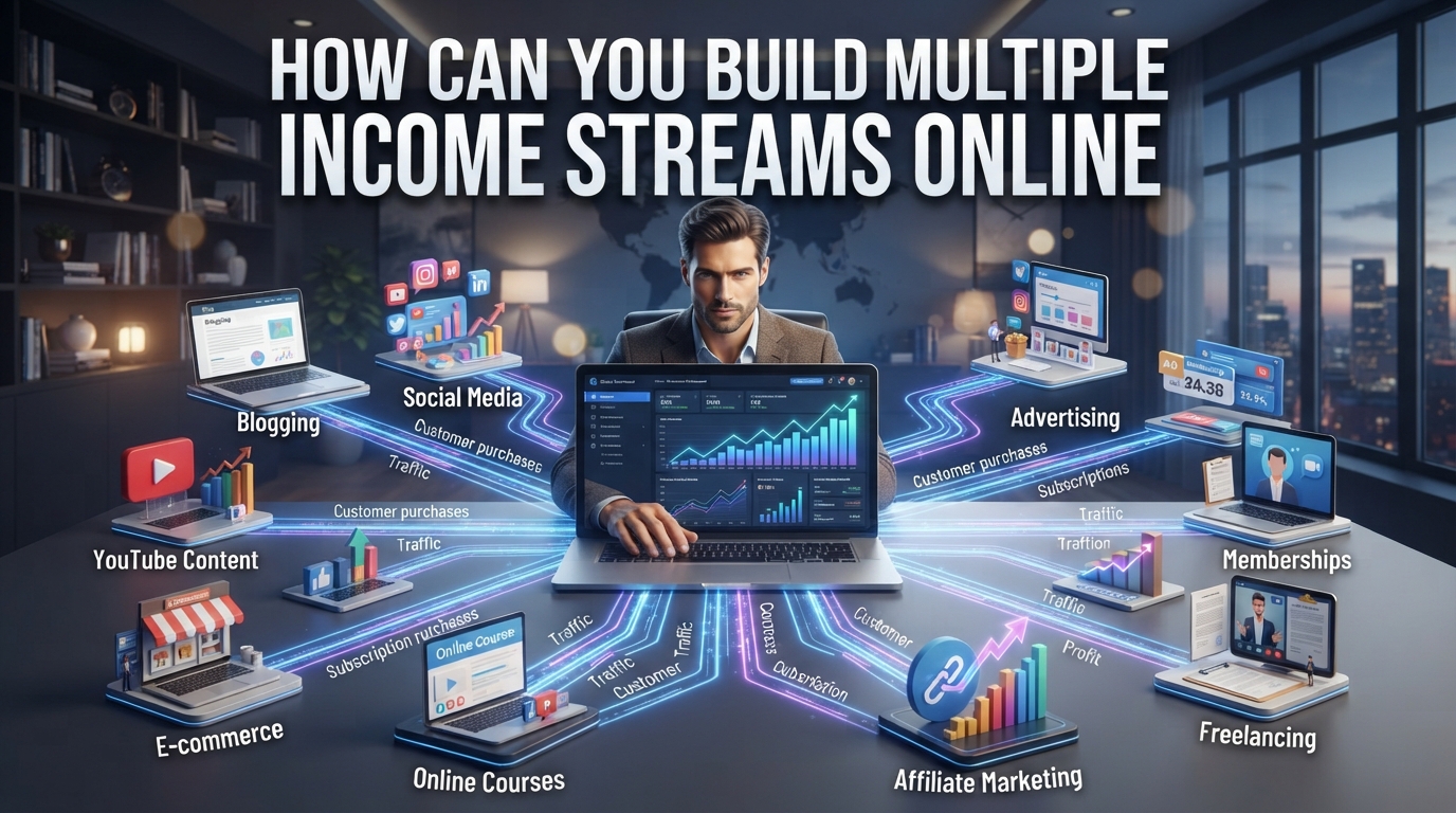 How Can You Build Multiple Income Streams Online