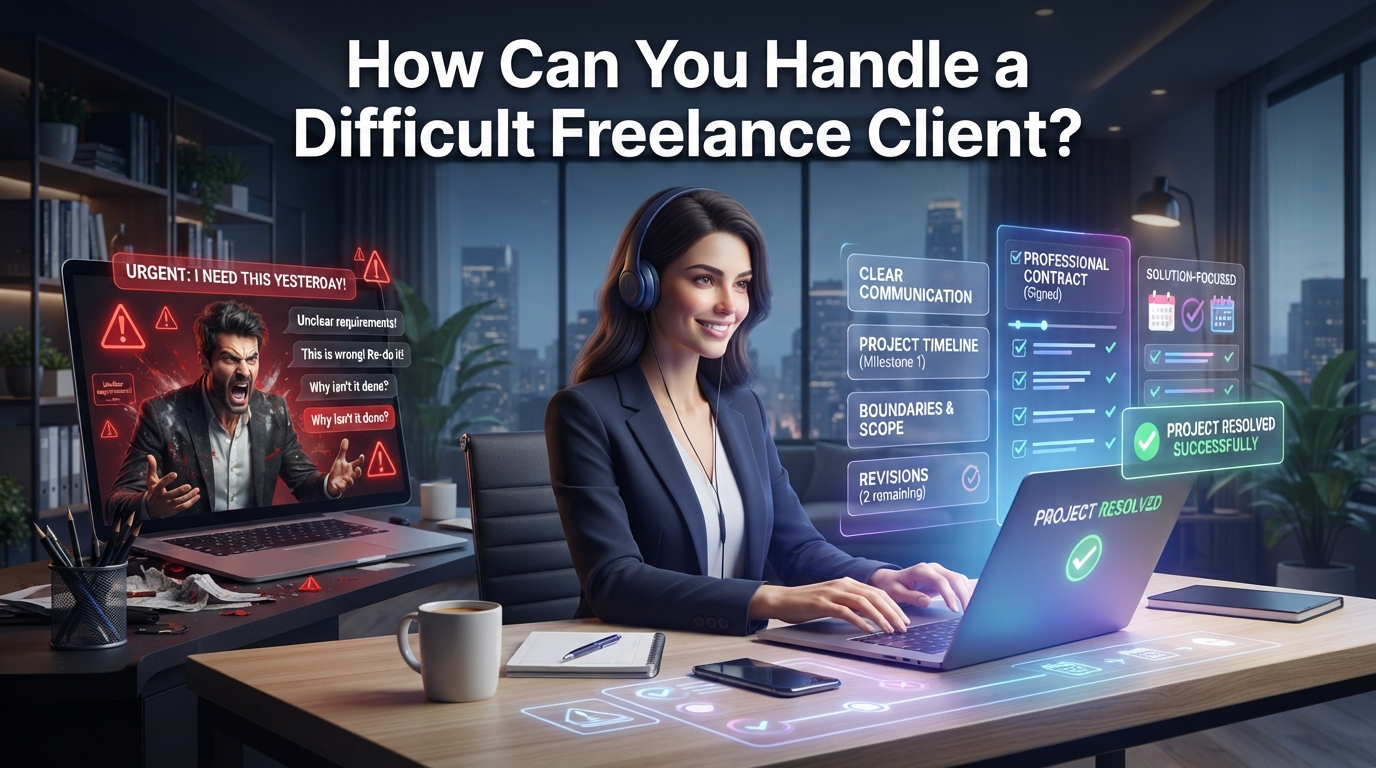 How Can You Handle a Difficult Freelance Client