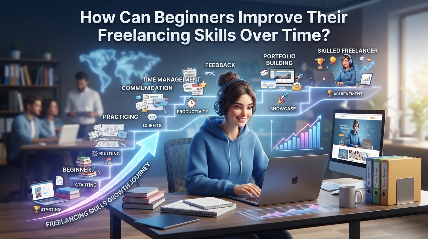 How Can Beginners Improve Their Freelancing Skills Over Time